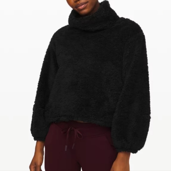 warm restore sherpa pullover